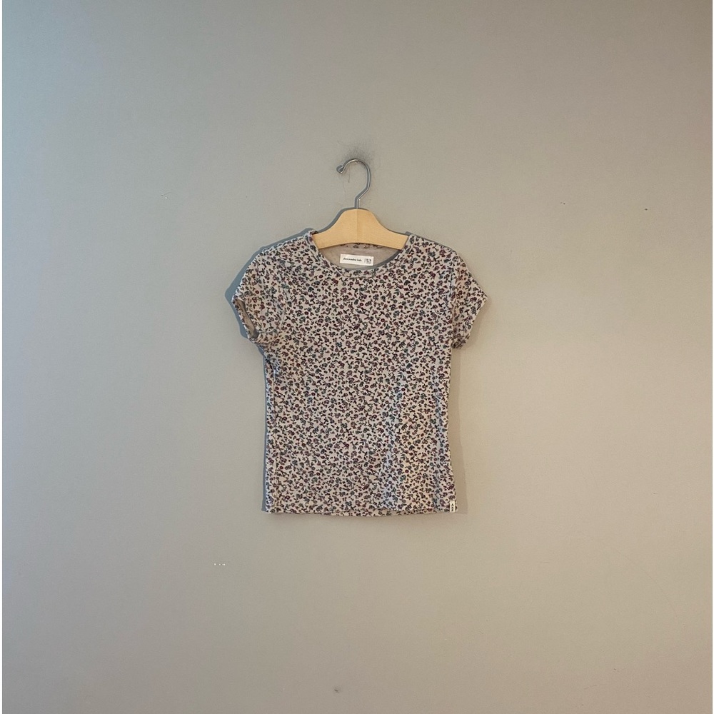 $14 ADD ON perfect floral tee Abercrombie kids top‎ 13-14Y zara cotton on kids